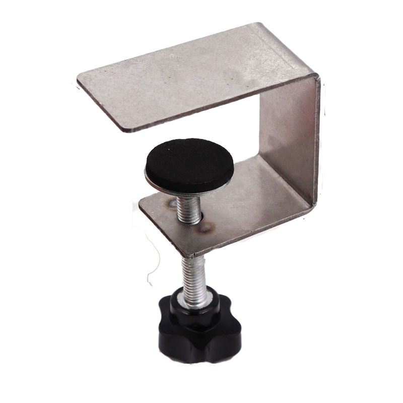 Wholesales Furniture Cabinet Desk Mount Fixing Clips Jig Accessories C Clamp Steel Drawer Front Installation Customized Clamps