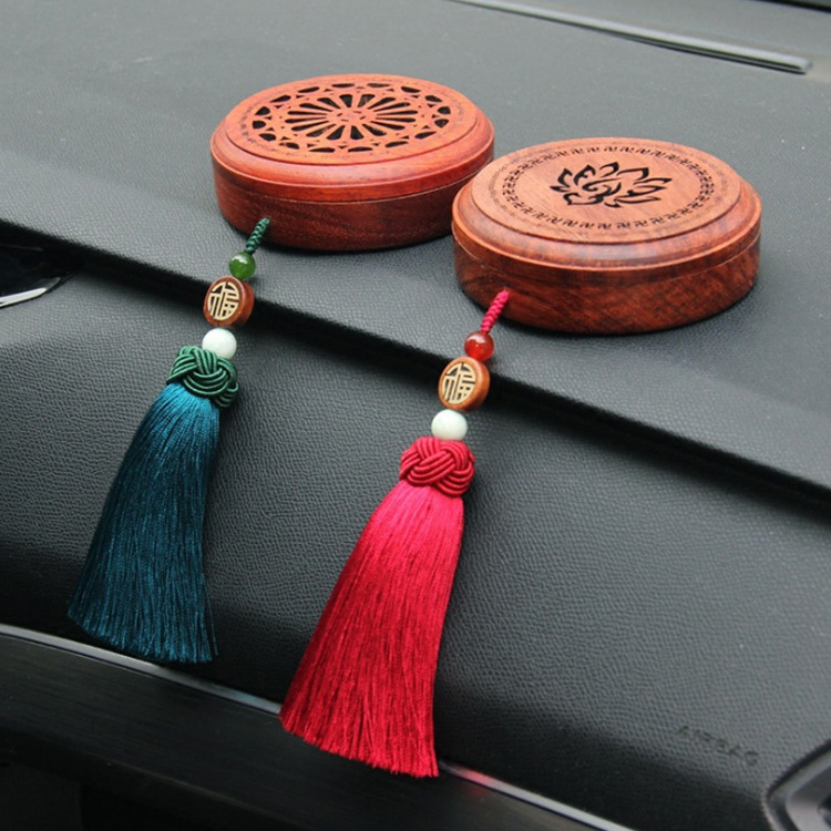 Fine incense box custom made high quality pear wood incense burner