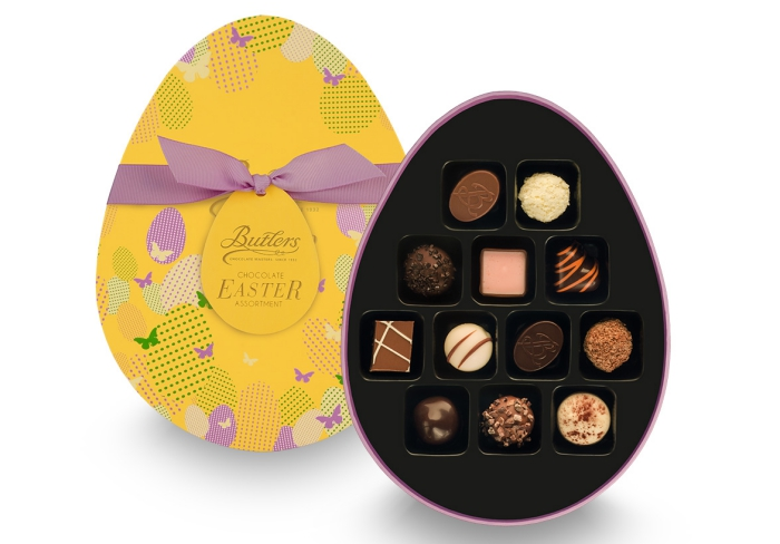 Egg Shaped Packaging Luxury Child Toy Gift Box Customised Chocolate Candy Gift Boxes In Easter Belgian Chocolate Box