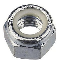 Inserted Hex Self Clinching Silver Nut M8 Stainless Steel Nylon Lock Nuts