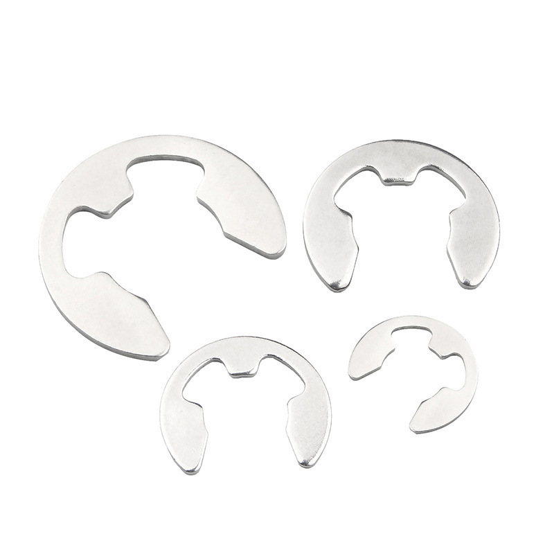 304 Stainless Steel 1.2-15mm External Split Retaining Ring Clip Assortment Kit E Clip Circlip Washer