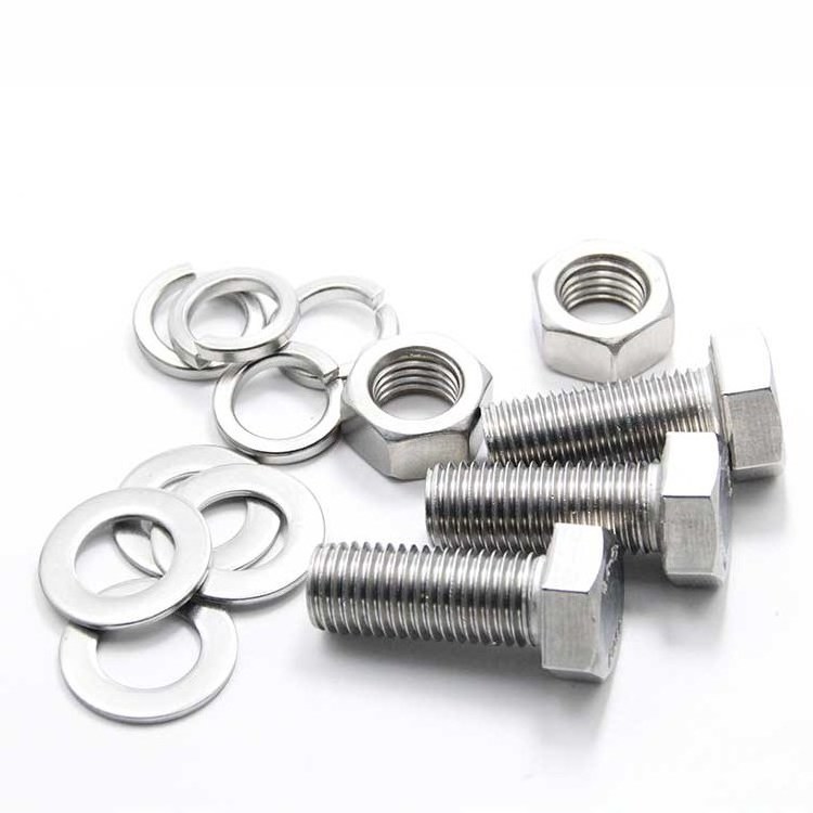 OEM 6.8 8.8 10.9 12.9 Fasteners Metric Stainless Steel Galvanized Threaded Rod Stud Bolts Screw And Nuts Washer