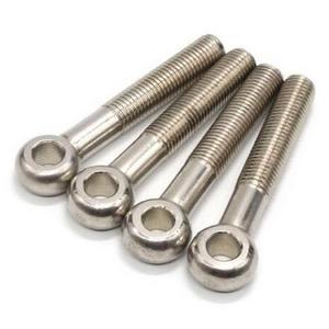 T14*3 trapezoidal buckle full thread screw c15 m12 lifting eye bolt