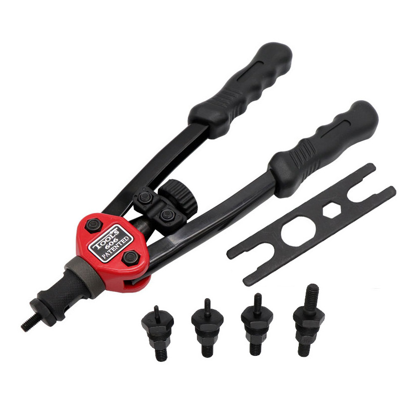 Factort Stock BT606 M3 - M12 Riveter Guns Rivet Nut Gun Double Handle Blind Riveting Tools