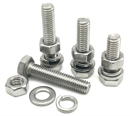 Good quality high strength 10mm stainless steel hex head nut and bolt set