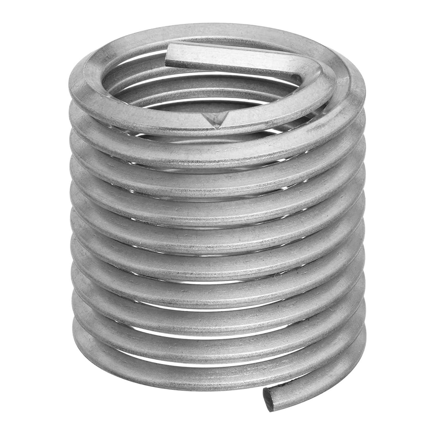 Coil Threaded Insert For Metal 18-8 Stainless Steel Helical Wire Thread Insert 5-40 Internal Threads