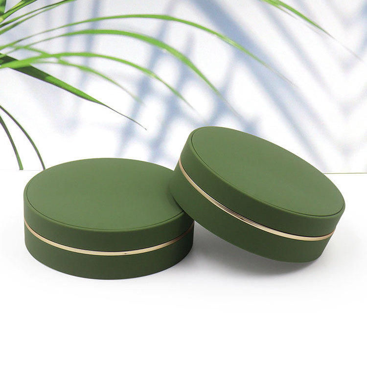 New Trend Matcha Green 12g Makeup Bb Cc Cosmetic Cream Compact Powder Case Bb Cushion Case Pressed Foundation Box For Ladies