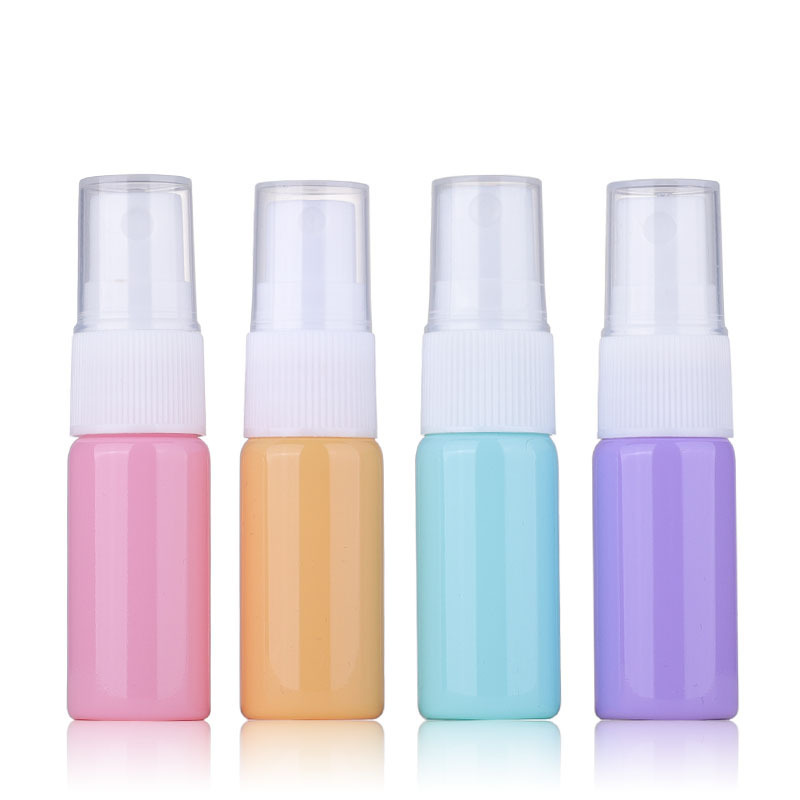 Factory Direct Sale 10ml Multi-color Glass Bottle Spray Divided Bottled Dark Multi-color Empty Perfume Bottle For Cosmetic