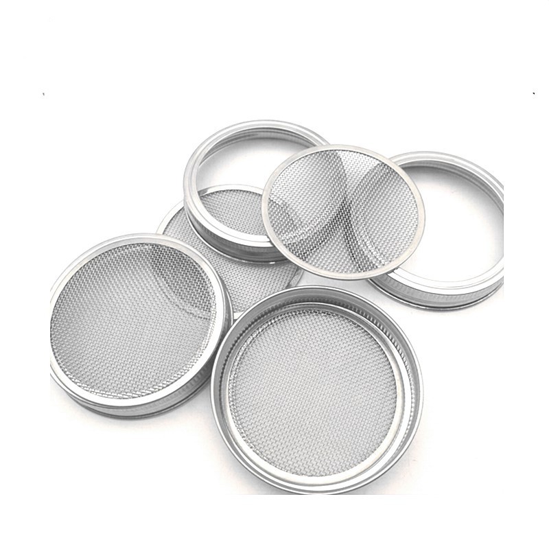 Wholesale Mason Jar style glass mason jar lids / stainless steel lids