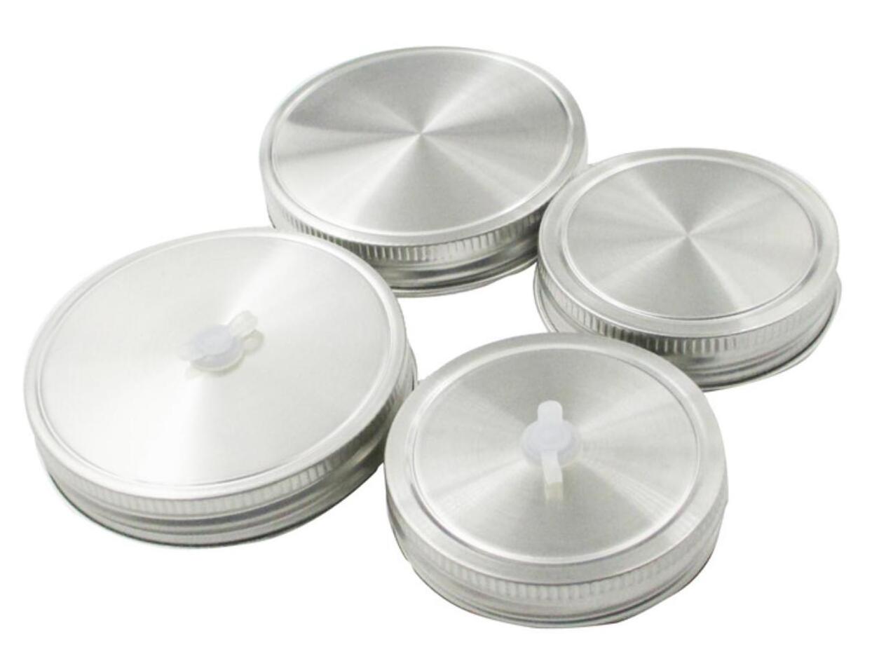 Wholesale Mason Jar style glass mason jar lids / stainless steel lids