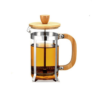 Wholesale Customizable Borosilicate glass coffee french press at good prices