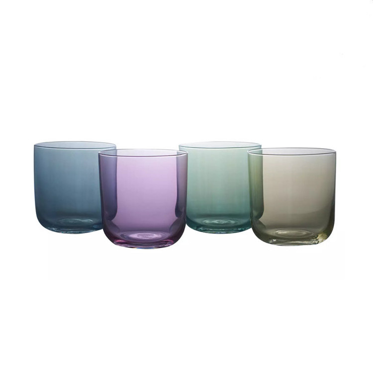 China Hot Sale 10oz Crystal Cut Frosted Glass Tumbler With Good Price