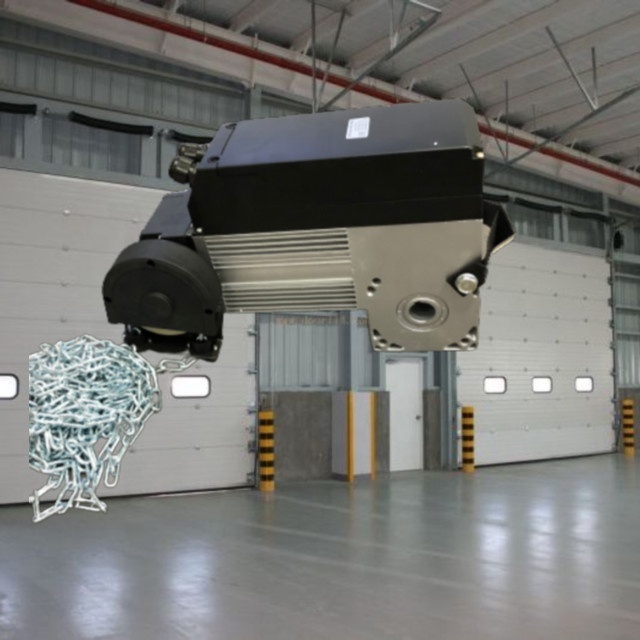 motor automation for industrial sectional doors