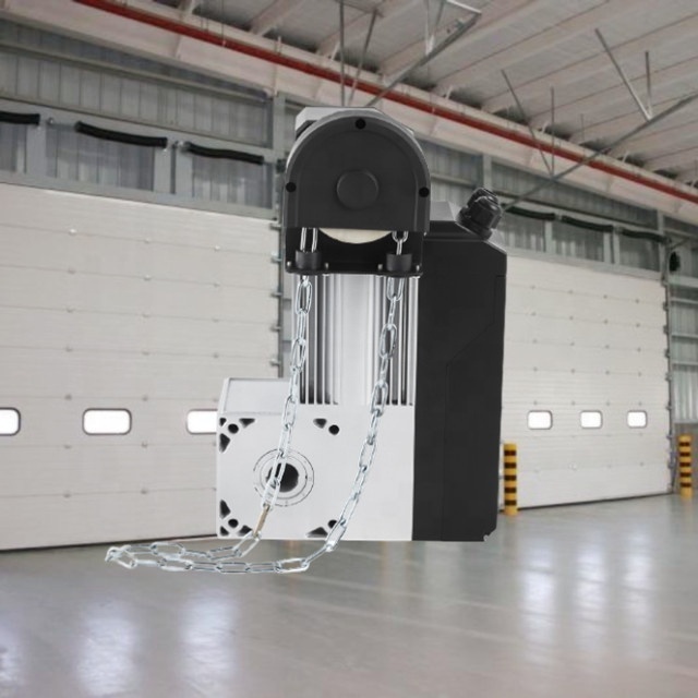 motor automation for industrial sectional doors