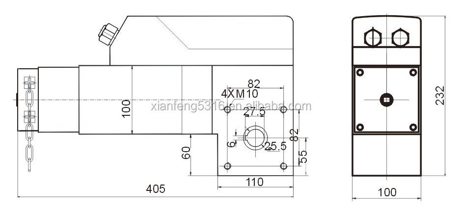 swing gate operator/gate opener ZK60/swing gate opener for 300kg