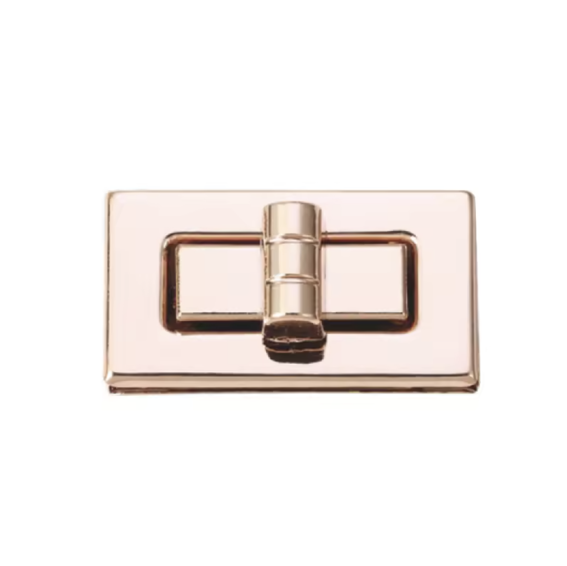 Fashion Handbag Metal Turn Lock Other Bag Parts Accessories Square Twist Lock For Leather Purse Hardware