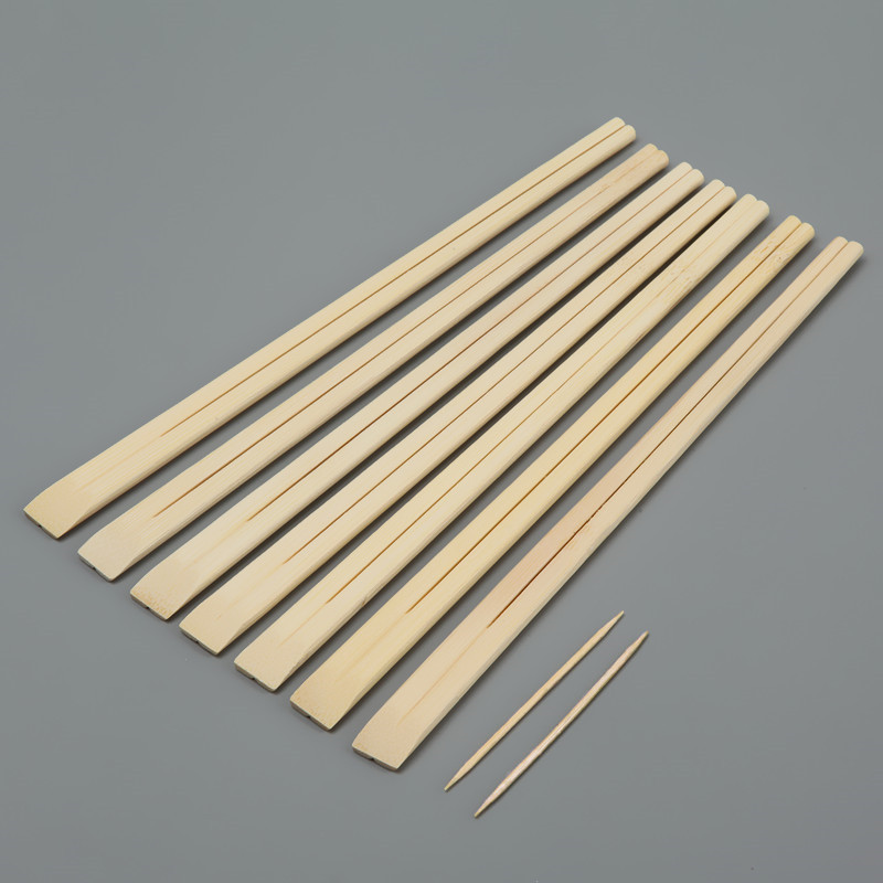 Factory direct supplier recycled twin hashi bamboo chopsticks with packaging fo sushi