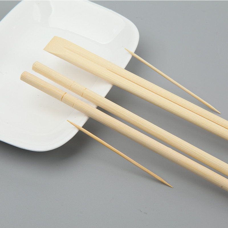 Factory direct supplier recycled twin hashi bamboo chopsticks with packaging fo sushi