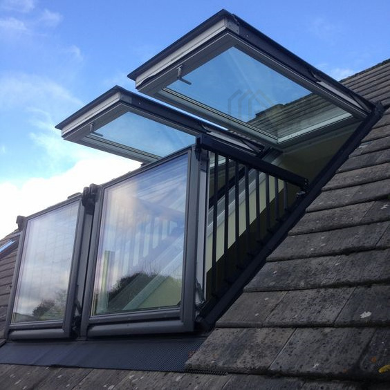 Loft Balcony Conversion Window System Balcony Skylight Window for Sale