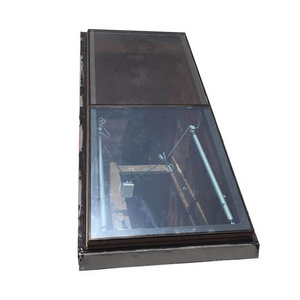 Hot selling aluminum up down sliding window wholesales for glass roof