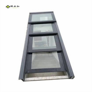 OEM Aluminum Sliding Retractable Design Glass Pergola Patio Electric Roof System