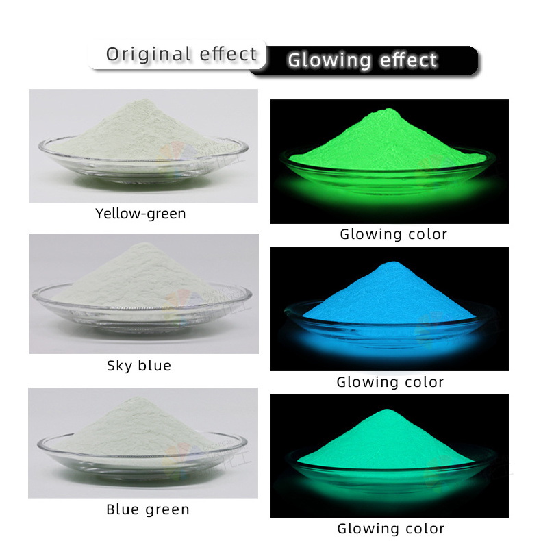 Night Glowing Luminous Car Paint Pigment Glow in the Dark Car Pigment Luminous Powder for Car Paint