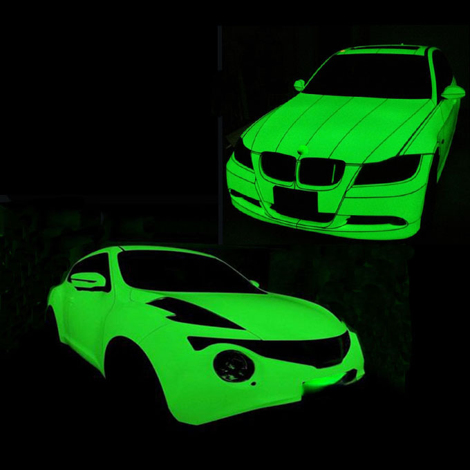 Night Glowing Luminous Car Paint Pigment Glow in the Dark Car Pigment Luminous Powder for Car Paint