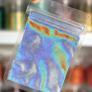 Holographic Auto Paint Pigment Rainbow Hologram Chrome Powder Pigment Flakes Holographic Pigment For Car Paint