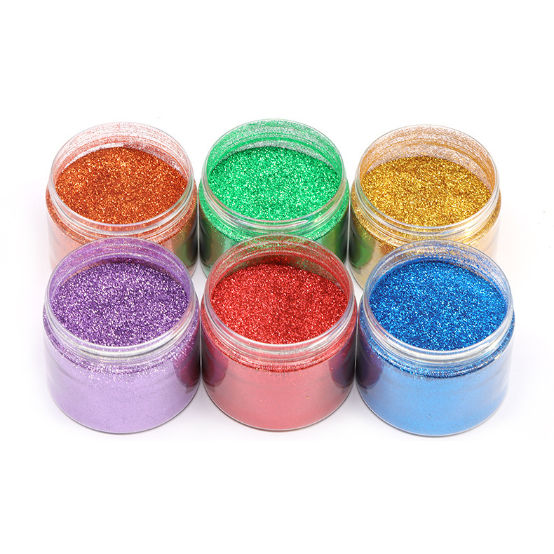 Wholesale 1kg Loose Polyester Fine Craft Glitter Pigment Bulk Glitter For Crafts