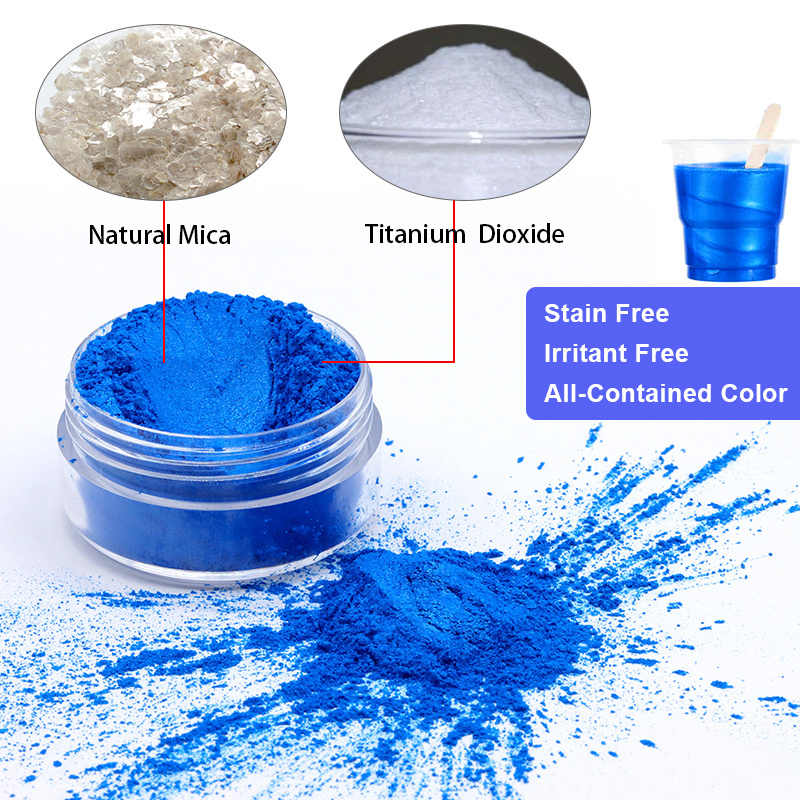 Epoxy Resin Pearl Pigment Colored Mica Powder Pigment Mika Powder Mica Powder For Soap