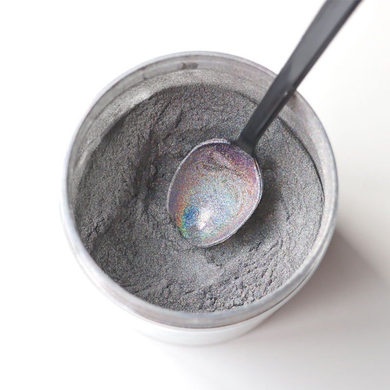 Holographic Micro Flake Pigment Holographic Loose Pigment Automotive Paint Metal Flake Glitter Powder