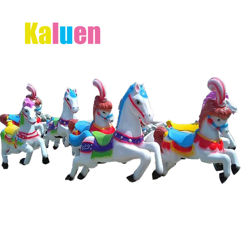 New design fiberglass kids carousel rides for sale