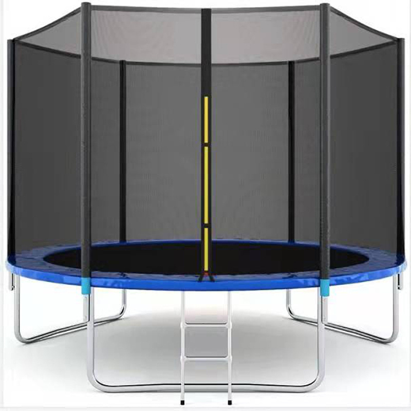 High Quality 8ft 10ft 12ft 14ft 16ft Trampoline Jumping Bed with Protective Net for Children's Amusement Facilities