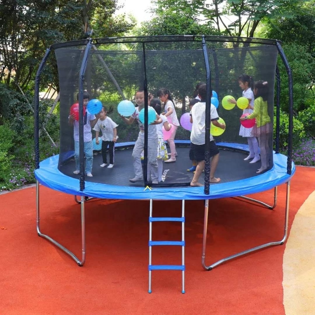 8ft 10ft 12ft 14ft 16ft commerical round trampoline for kids and adult