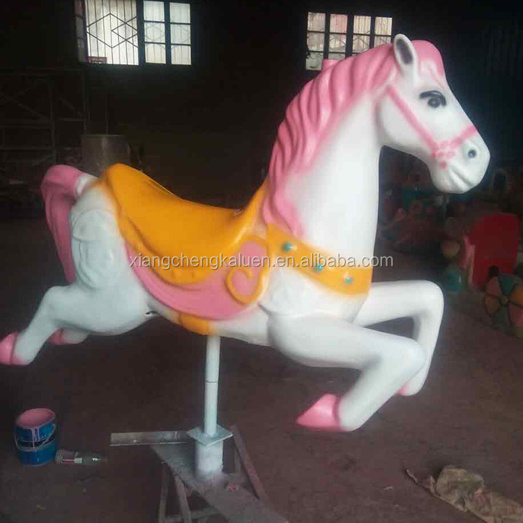 New design fiberglass kids carousel rides for sale