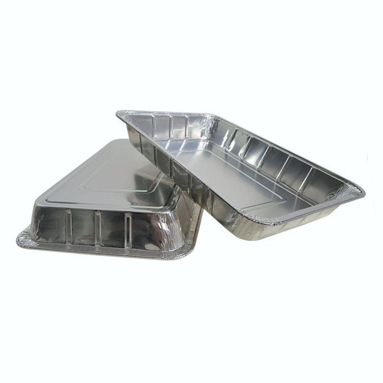 medium disposable   aluminum foil aluminium foil bbq grill tray