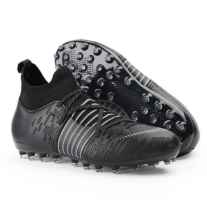 Custom Brand Men's Best Long Spikes Sports Training Turf Football Shoes Soccer Boots Shoe Soles Original Men