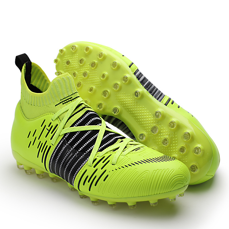 Custom Brand Men's Best Long Spikes Sports Training Turf Football Shoes Soccer Boots Shoe Soles Original Men