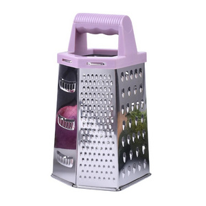 Hot Sale Kichen Accessories Stainless Steel Carrots Potatoes Grater Fruit Vegetable 4 Sides Grater