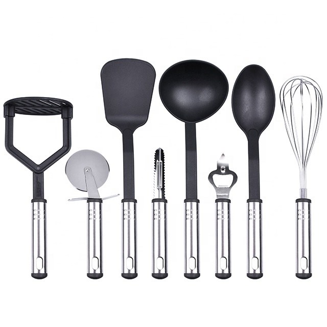 Wholesale Direct Factory Nylon Kitchen Wear Utensils Spatula Kitchen Nylon Utensils set