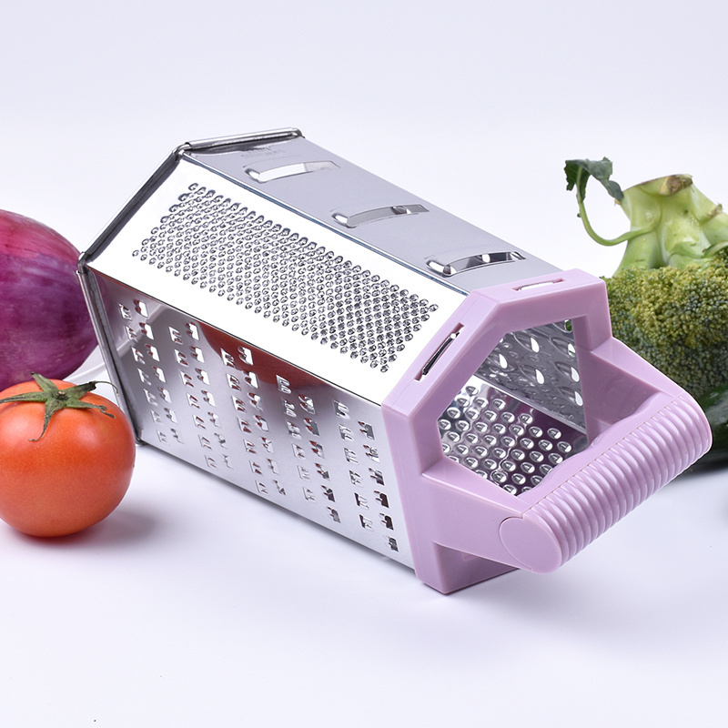 Hot Sale Kichen Accessories Stainless Steel Carrots Potatoes Grater Fruit Vegetable 4 Sides Grater