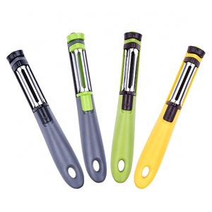 Cabbage Potato Apple Carrot Vegetable Peeler Stainless Steel Shredder Slicer Multifunctional Veggie Fruit Peeler