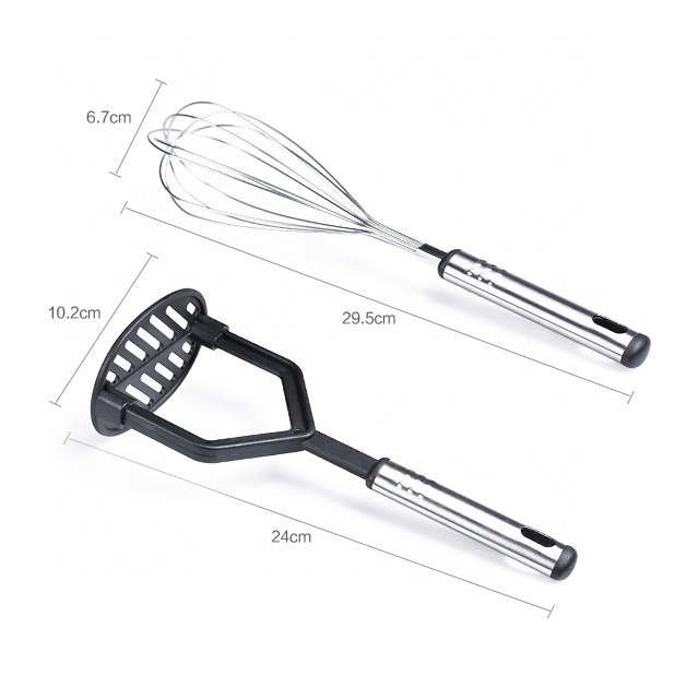 Wholesale Direct Factory Nylon Kitchen Wear Utensils Spatula Kitchen Nylon Utensils set