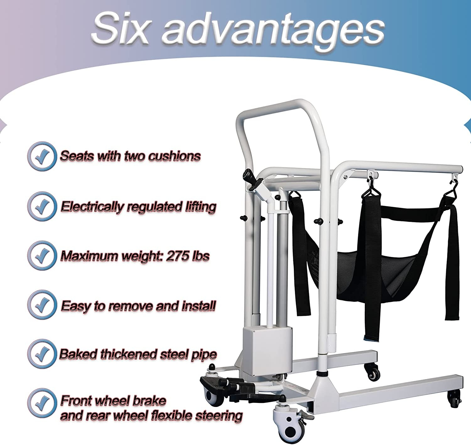 Medical wheelchair equipment multi-purpose shower transfer chair older people patient lift for home