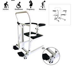 Medical wheelchair equipment multi-purpose shower transfer chair older people patient lift for home