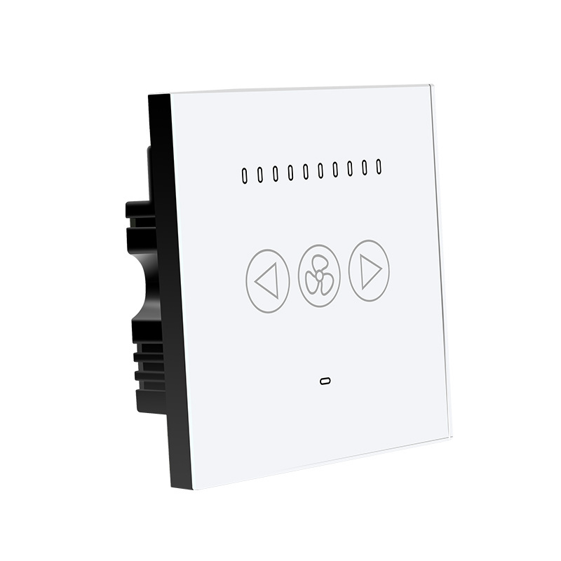 New model wall mounted touch buttons 0-10V ventilation system HRV ERV system fan controller