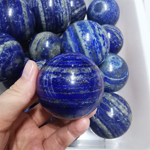 Hot sale wholesale bulk natural crystals stones ball lapis lazuli sphere for home decoration