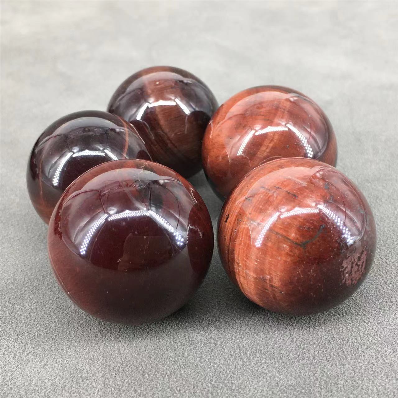 Red Tiger Eye Ball Tiger Eye Gemstone Sphere Crystal Sphere Quartz Crystal Natural Feng Shui Ball