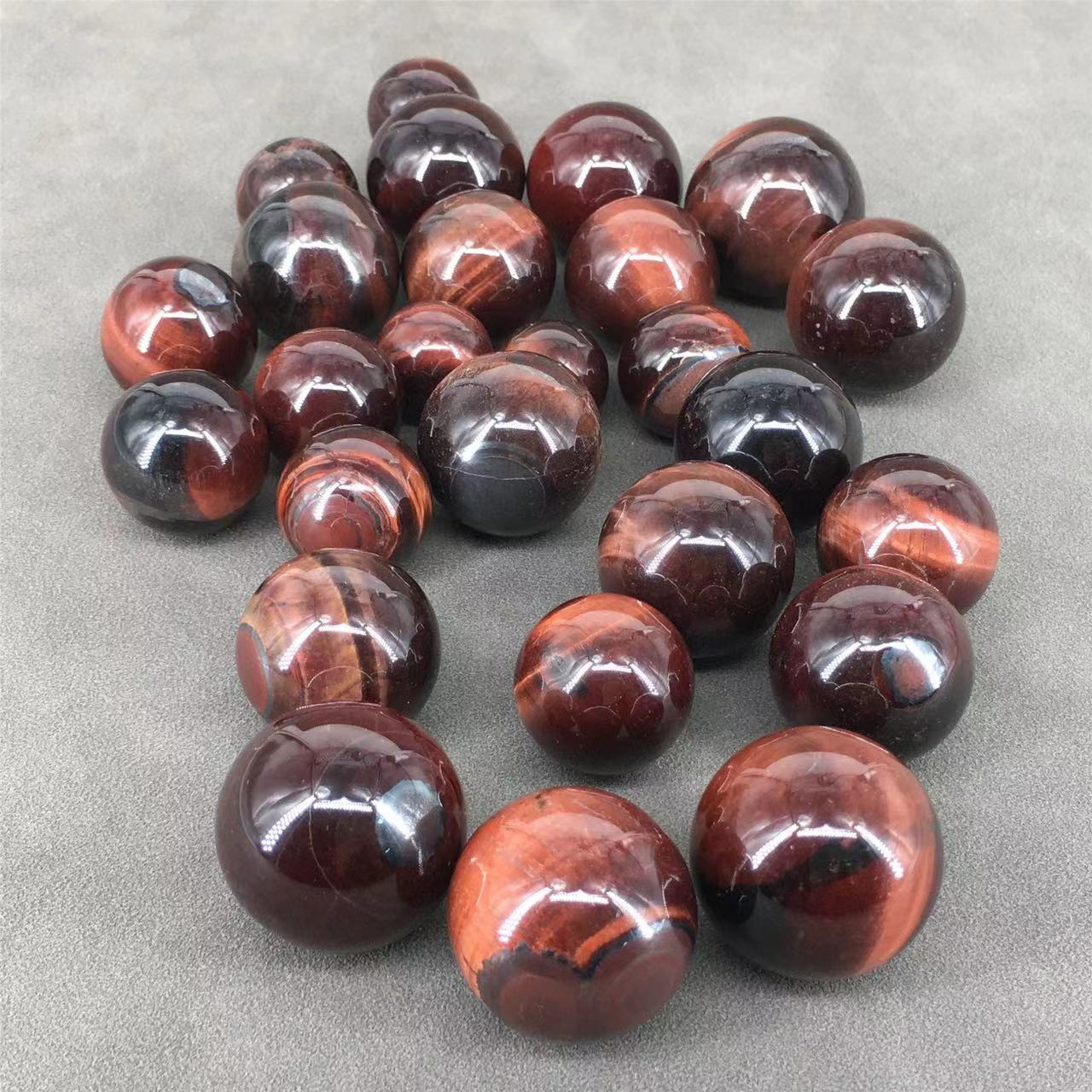 Red Tiger Eye Ball Tiger Eye Gemstone Sphere Crystal Sphere Quartz Crystal Natural Feng Shui Ball