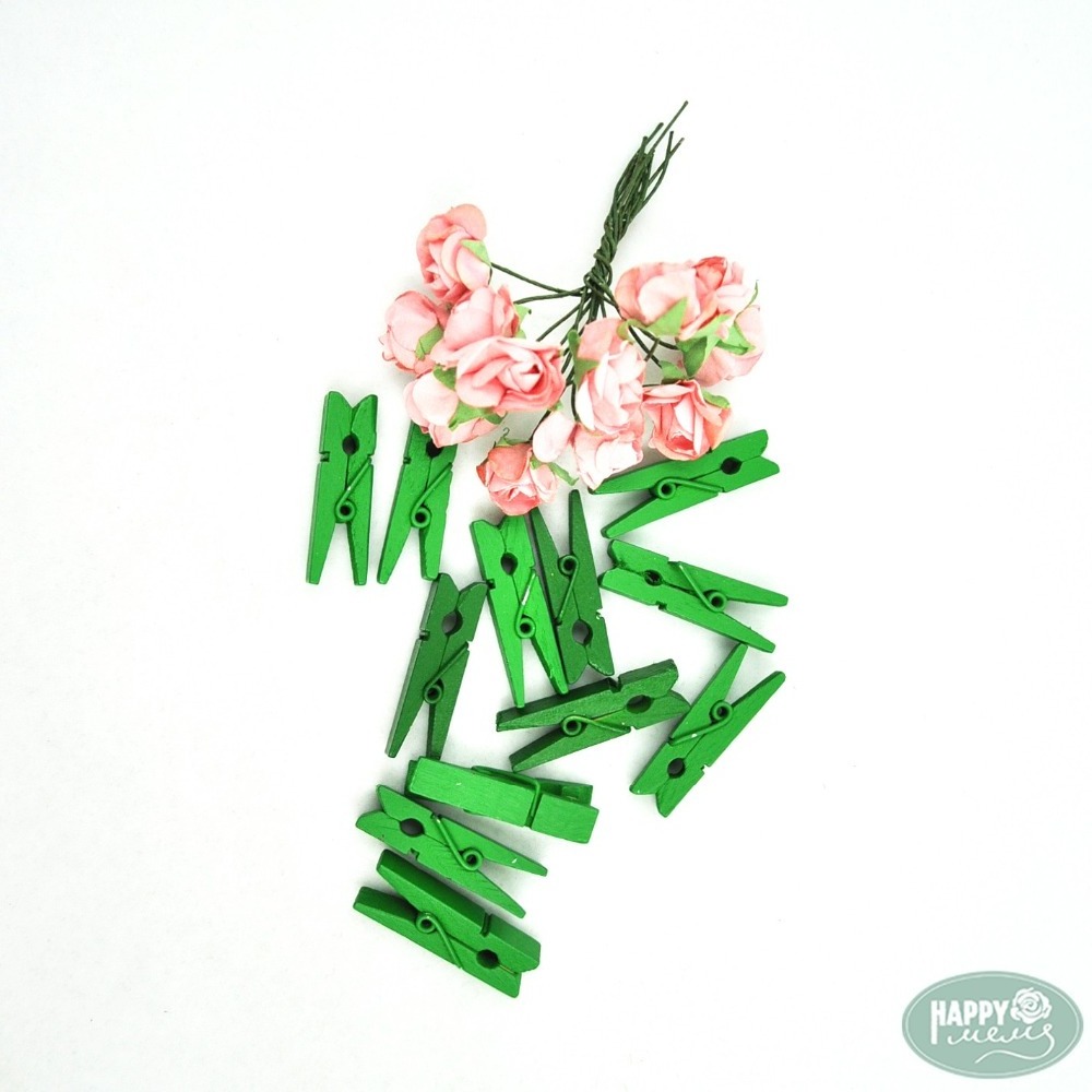 Photo holder mini wood clothespins 25mm wholesale wooden pegs for embellishment